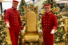 Weihnachtsevents in Shoppingcentern, wie Ernst-August-Galerie, Kö Galerie, Köln Arcaden).